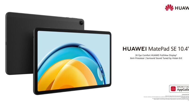 بتصميم جذاب وخفيف الوزن يتيح لك الجهاز اللوحي HUAWEI MatePad SE التنقل بكل سهولة ليلائم جميع مهام يومك